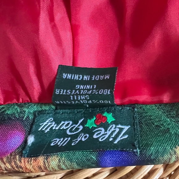 Men’s suit life of the party size large slacks, jacket, tie, NWT adjustable pant - Picture 5 of 7